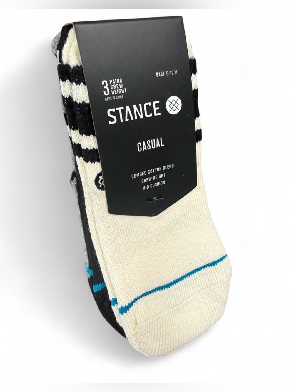 STANCE socks for baby boy 6-12 months - 
3 pairs of socks NEW ✨